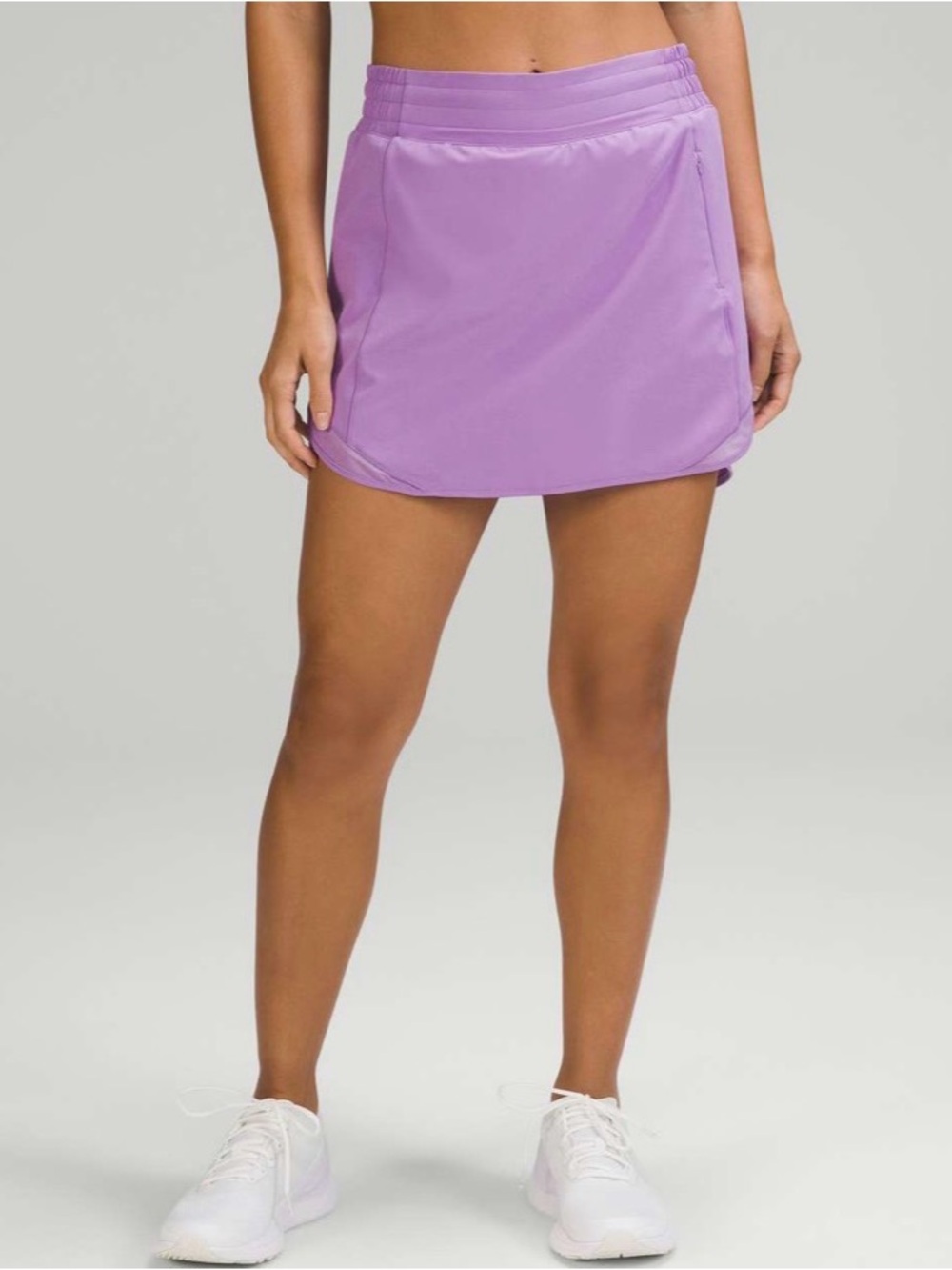 Lululemon “Hotty Hot High Rise” Skort in Purple Blossom Light